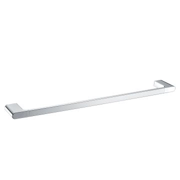 Cora Single Towel Rail 800mm Chrome 
