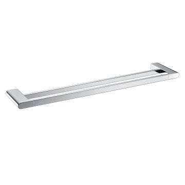 Cora Double Towel Rail 800mm Chrome 