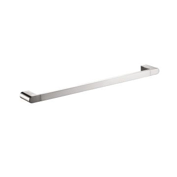 Flores Single Towel Rail 800mm Brushed Nickel