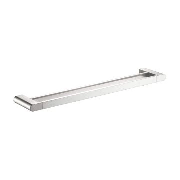 Flores Double Towel Rail 800mm Chrome