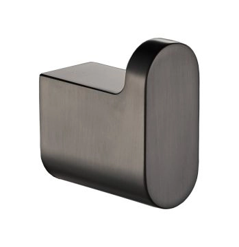 Flores Robe Hook Gun Metal