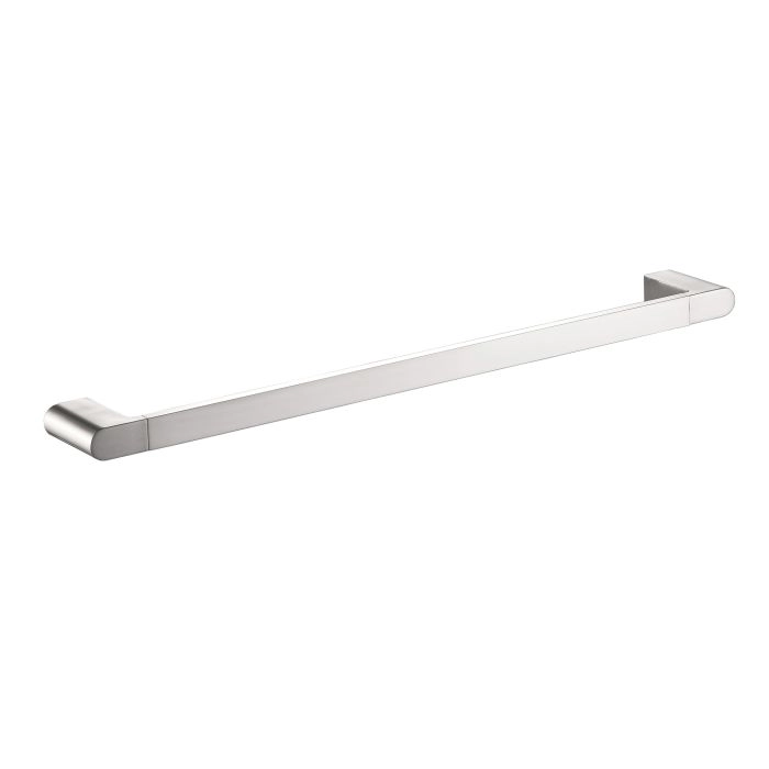 Flores Single Towel Rail 600mm Chrome