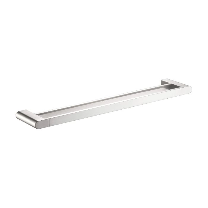 Flores Double Towel Rail 800mm Chrome