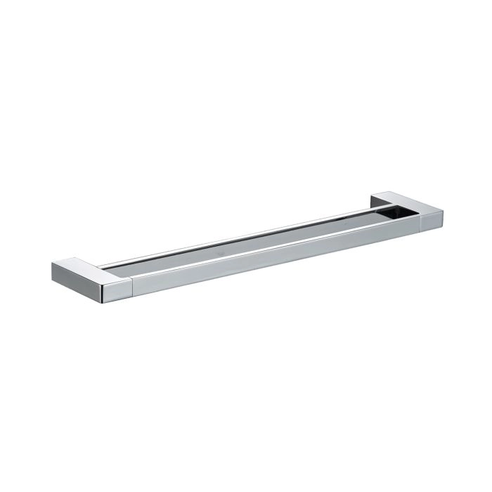 Ceram Double Towel Rail 600mm Chrome 