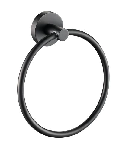 Otus Round Towel Ring Gunmetal